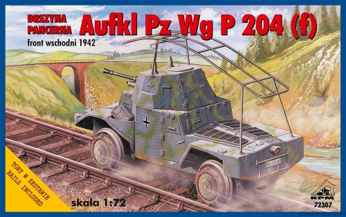 Aufkl Pz Wg P204(f) drezyna panc.- 72307 - 1/72