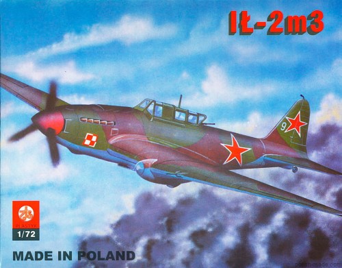 IŁ-2/2m3 szturmowy - 1/72 model plastikowy