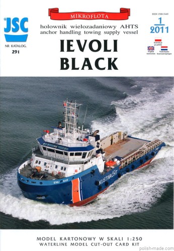 JSC-291 - IEVOLI BLACK holownik AHTS - 1/250