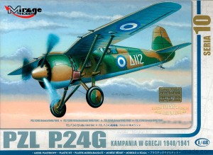 PZL P.24G myśliwski Grecja - 1/48