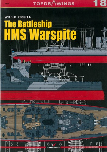 TOPDRAWINGS 18 - HMS WARSPITE '15-43' pancernik