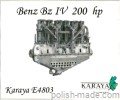 Benz Bz IV 200 hp silnik - 1/48