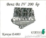 Benz Bz IV 200 hp silnik - 1/48