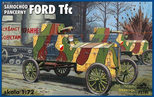 FORD Tfc samochód panc. - 72100 -1/72