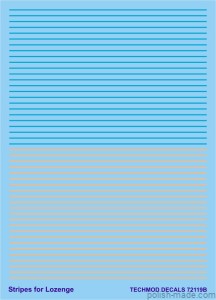 72119 kamuflaż LOZENGE - paski wzmacniające