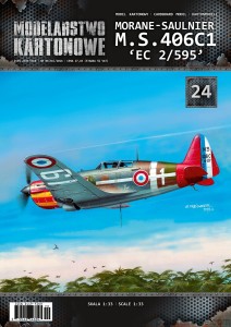 MK-024 - M.S.406C1 'EC 2/595' - 1/33