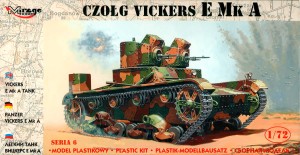 VICKERS E Mk.A czołg lekki - 726003' - 1/72