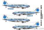 K - DC-3/C-47 PAN AMERICAN 1960'S - 1/144