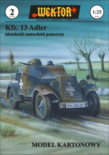 Kfz.13 Adler samochód panc. - 02 - 1/25