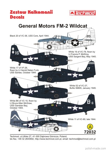 72032  General Motors FM-2 Wildcat