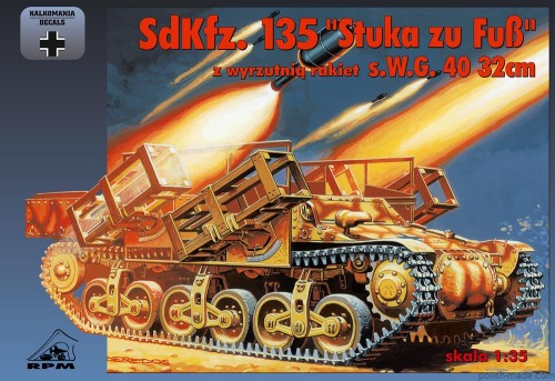 SdKfz 135 s.W.G.40 32cm - 35050 - 1/35 