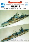 JSC-073 - HMS 'SIRIUS' krążownik plot. - 1/400