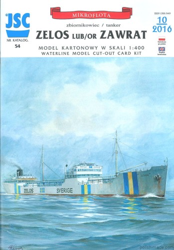 JSC-054 - ZELOS lub ZAWRAT zbiornikowiec - 1/400