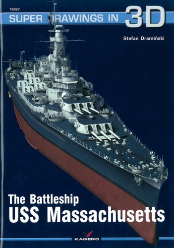 16027-3D - USS MASSACHUSETTS '45' pancernik
