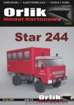 STAR 244 straż poż. - A027 - 1/43