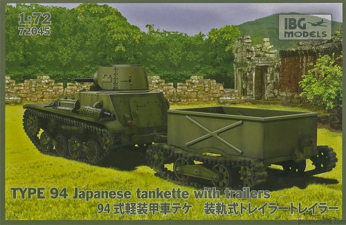  Type 94 Tankette with trailers - 1/72