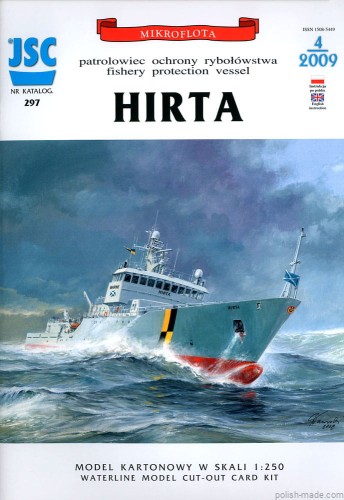 JSC-297 - HIRTA patrolowiec ochr. ryb. - 1/250