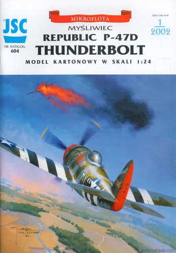 JSC-604 - P-47D THUNDERBOLT - 1/24 