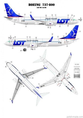 K - BOEING 737-800 - 1/144