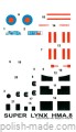 WESTLAND SUPER LYNX HMA.8  - 1/72 model plastikowy