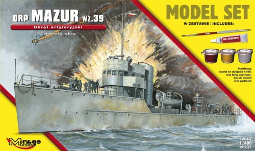 MODEL-SET ORP MAZUR wz.39 - 1/400