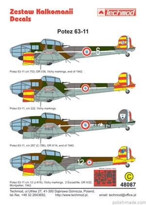 48087 Potez 63-11 VICHY