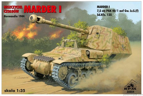 MARDER I Normandia 44 - 1/35 model plastikowy