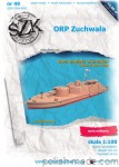 ORP ZUCHWAŁA kanonierka - 049 - 1/100 1/200