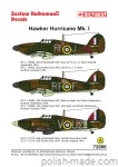 72006 Hawker Hurricane Mk I polskie dyw. 40'