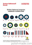 72023 Ozn. Brytyjskie - Hawker Hurricane 1940-45