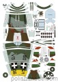 MK-1002 - Bf-109 E-3  5/1 F.G. 'PUMA' + wręgi - 1/33