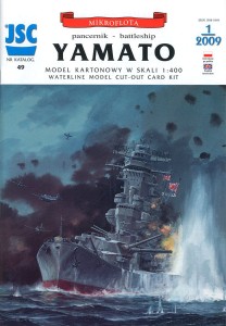 JSC-049 - YAMATO pancernik - 1/400
