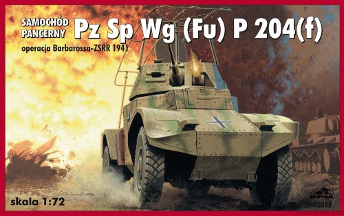 Pz Sp Wg (Fu) P204(f) samochód panc. - 72305 - 1/72