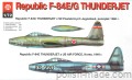 F-84 E/G THUNDERJET - 1/72
