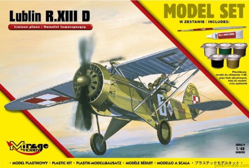 MODEL-SET LUBLIN R.XIII D - 1/48