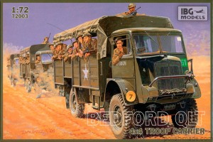 BEDFORD QLT 4x4 TROOP CARRIER s. ciężarowy - 1/72