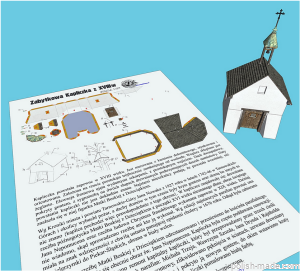 Zabytkowa Kapliczka z XVIIIw. - ZKB - 1/87(H0)