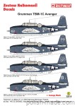 32016 Grumman TBM-1C Avenger 1944-45