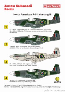 48033 P-51 Mustang III - pol. dywizjony 44-45