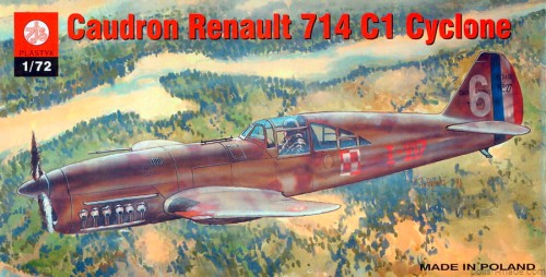 CR.714 C1 CYCLONE myśliwski - 1/72