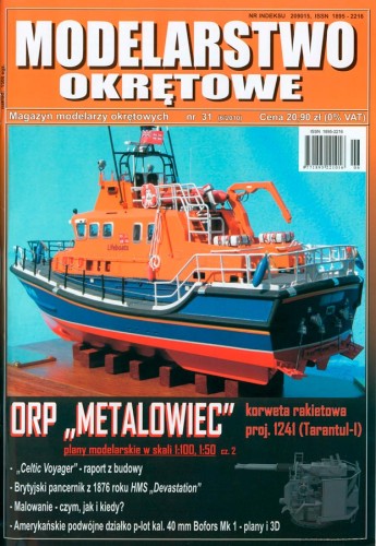 MODELARSTWO OKRĘTOWE 31 - 6/2010