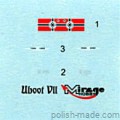 U826 o.p. t. VII C Turm IV - 1/400