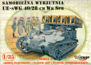 UE-sWG 40/28 cm WK SPR wyrzutnia rakiet - 1/35