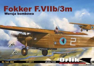 Fokker F.VIIb/3m bombowy - 082 - 1/33