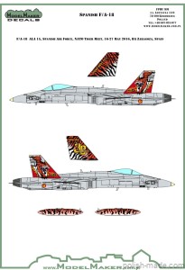D48090 SPAIN F/A-18 30 YEARS OF ALA15 - NATO TIGER MEET 2016