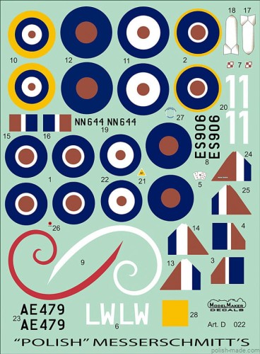 D32022 'Polish' Messerschmitt's