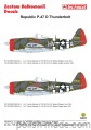 32011 Republic P-47 D Thunderbolt - samolot Francisa Gabreskiego