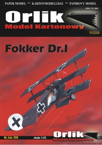 FOKKER Dr.I - 056 -1/33