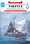 JSC-015 - TIRPITZ pancernik - 1/400
