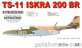 PZL TS-11 ISKRA BR 200 - 1/72 model plastikowy